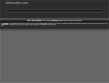 Tablet Screenshot of eifelwetter.com