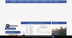 Desktop Screenshot of eifelwetter.de