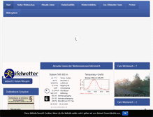 Tablet Screenshot of eifelwetter.de